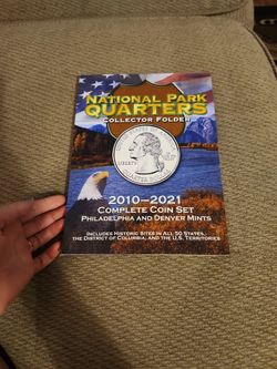 National Park QUARTERS COLLECTOR FOLDER
