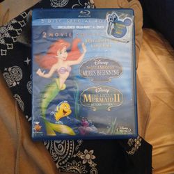 BLU RAY THE LITTLE MERMAID x2
