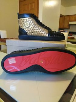 Black and Gold Red Bottoms