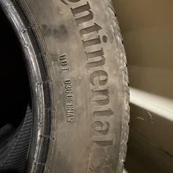 4 Continental 225/60/17 