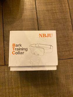 New NBJU DOG BARK TRAINING COLLAR $10