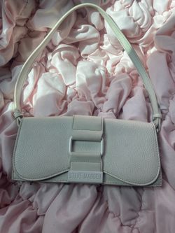 Steve Madden White Shoulder Bag