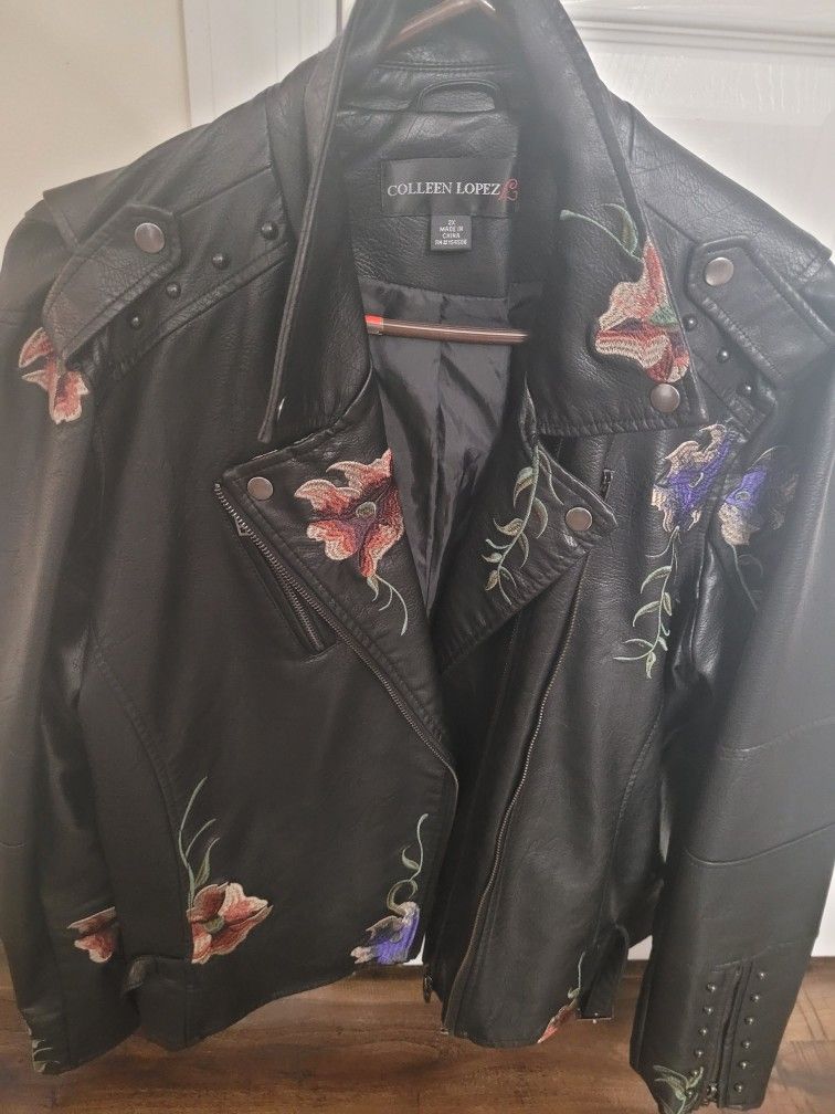 Leather Jacket!!!Never Worn