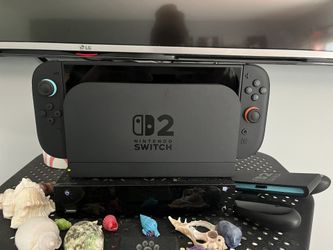 Switch 2 With Dock And Controller Attachment