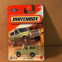 Matchbox 1970 Ford Bronco (Milwaukie,OR)