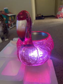 Bath & Body Works Flamingo Candle Holder Thumbnail