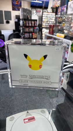 Pokemon Celebrations ETB w/Acrylic Box • TRADE INS WELCOME