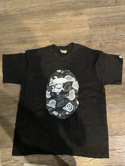 Plain Black Bape Tee
