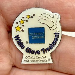 Walt Disney World American Express White Glove Treatment Disney Pin 8921