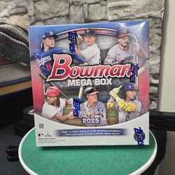 2025 Topps Bowman Mega Box Sealed 