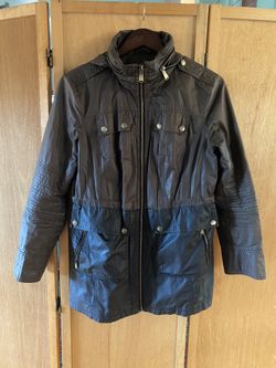 Michael Kors two-toned waxed field jacket (women’s medium)