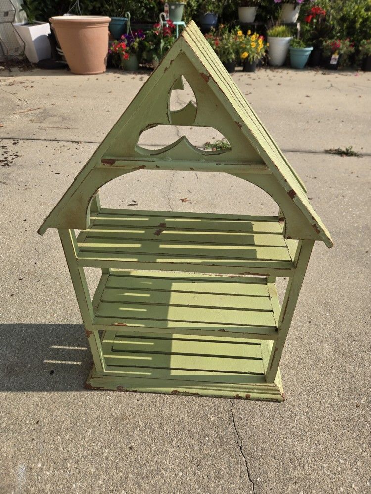 Unique Decorative Wood Shelf