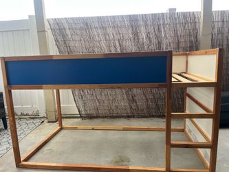 IKEA wood kids bed “KURA”