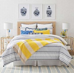 New-Full/Queen-One Kings Lane Open House™ Water Mill Bedding Collection

