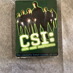 CSI Full Complete Season one Good Condition.
