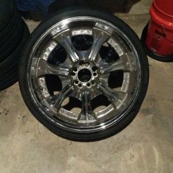 20' Rims With Brand New Tires 