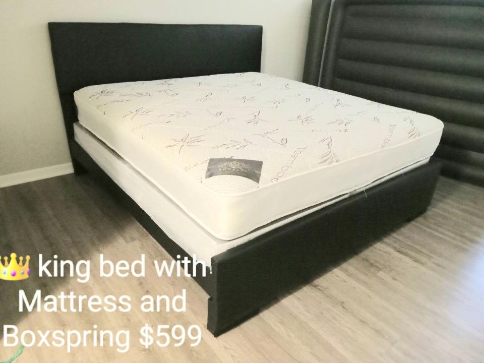 $550 For 2 Twin Bed With Mattress And Boxspring Brand New Free Delivery Free Assembly