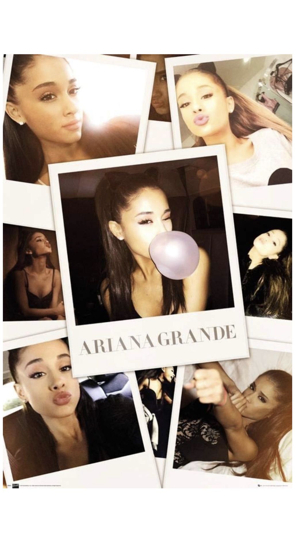 Ariana Grande Polaroid Poster