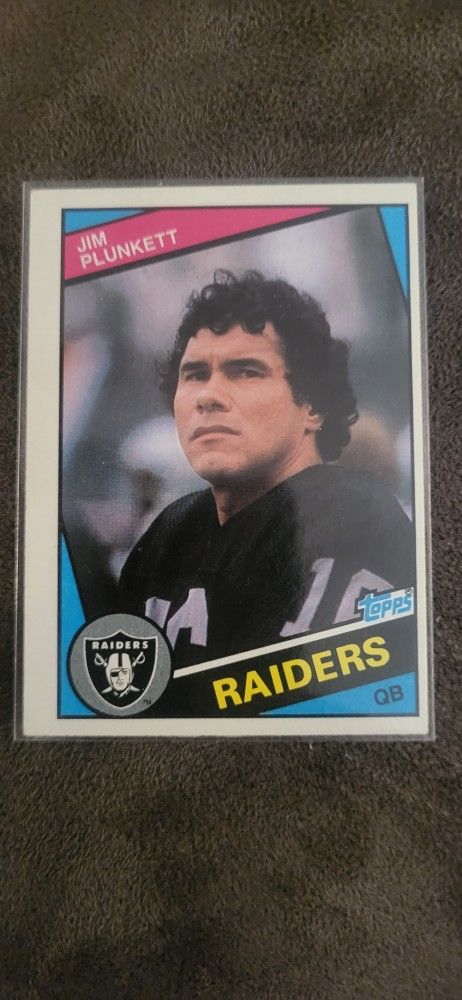 1984 Topps Jim Plunkett