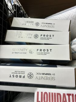 Serenity by Tempur-Pedic Frost Cooling Memory Foam Pillow
