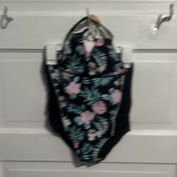 Girls Halter Top Bathing Suit