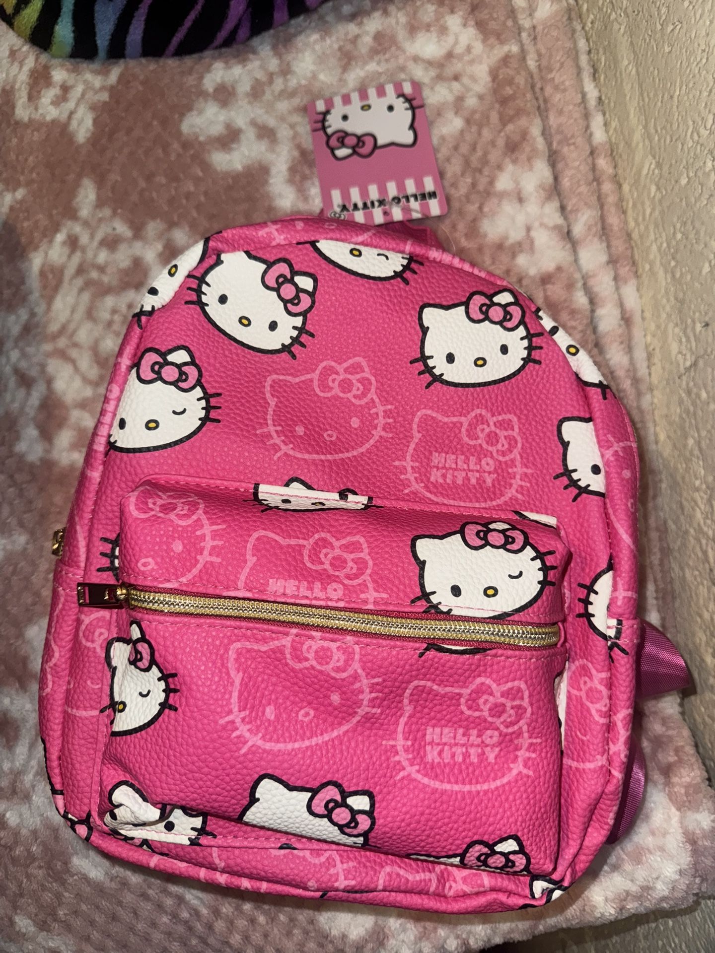 Hello Kitty Mink Pink Backpack Small 10inch