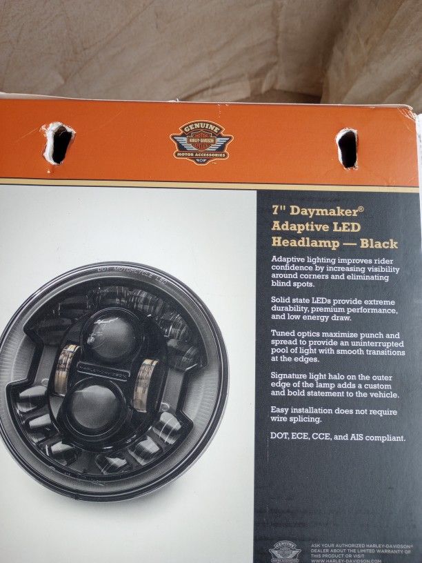 Make sure this part fits

Check fitment

7 in. Daymaker Adaptive LED Headlamp

Harley Davidson 