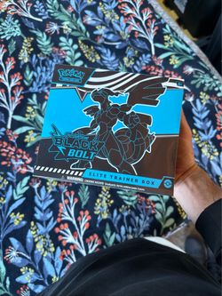 Black Bolt POKEMON ETB New Sealed