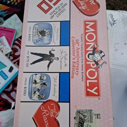 Collectable Edition I Love Lucy Monopoly 