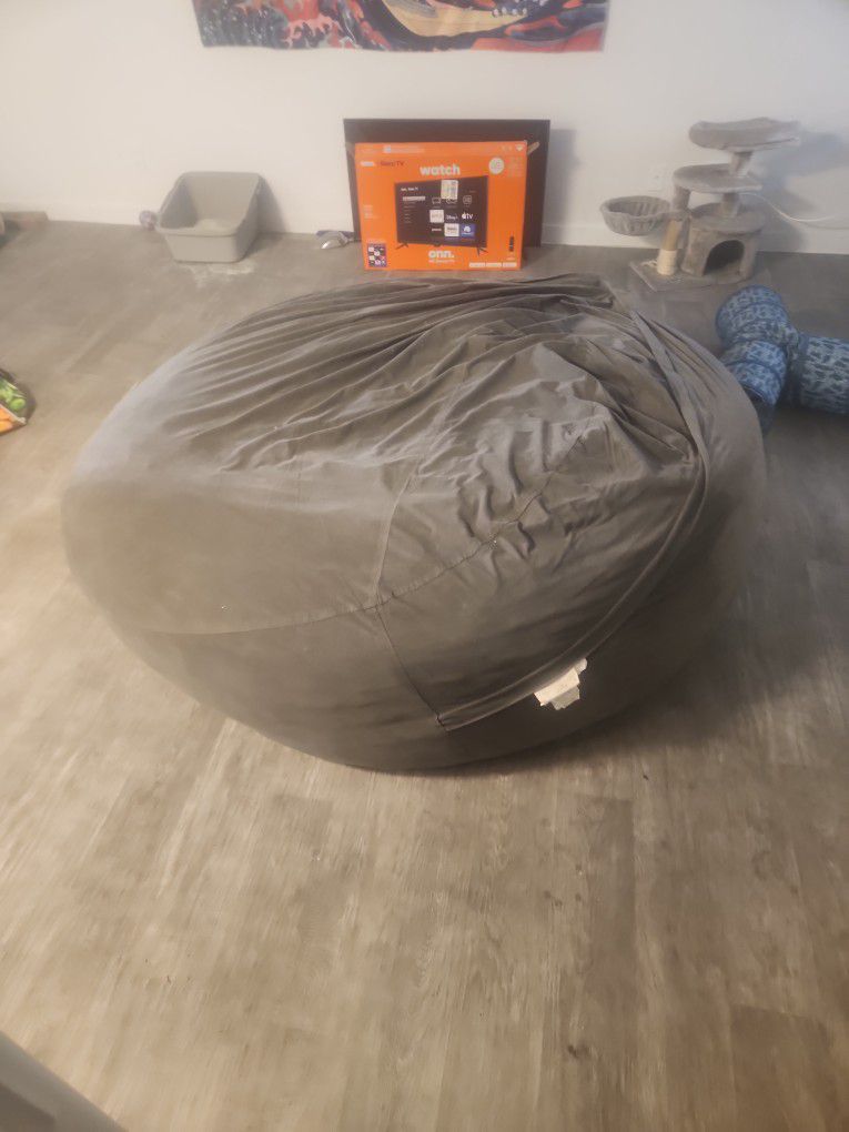Grey Bean Bag Chair