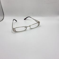 Grey Rectangle Eye Glass Frames