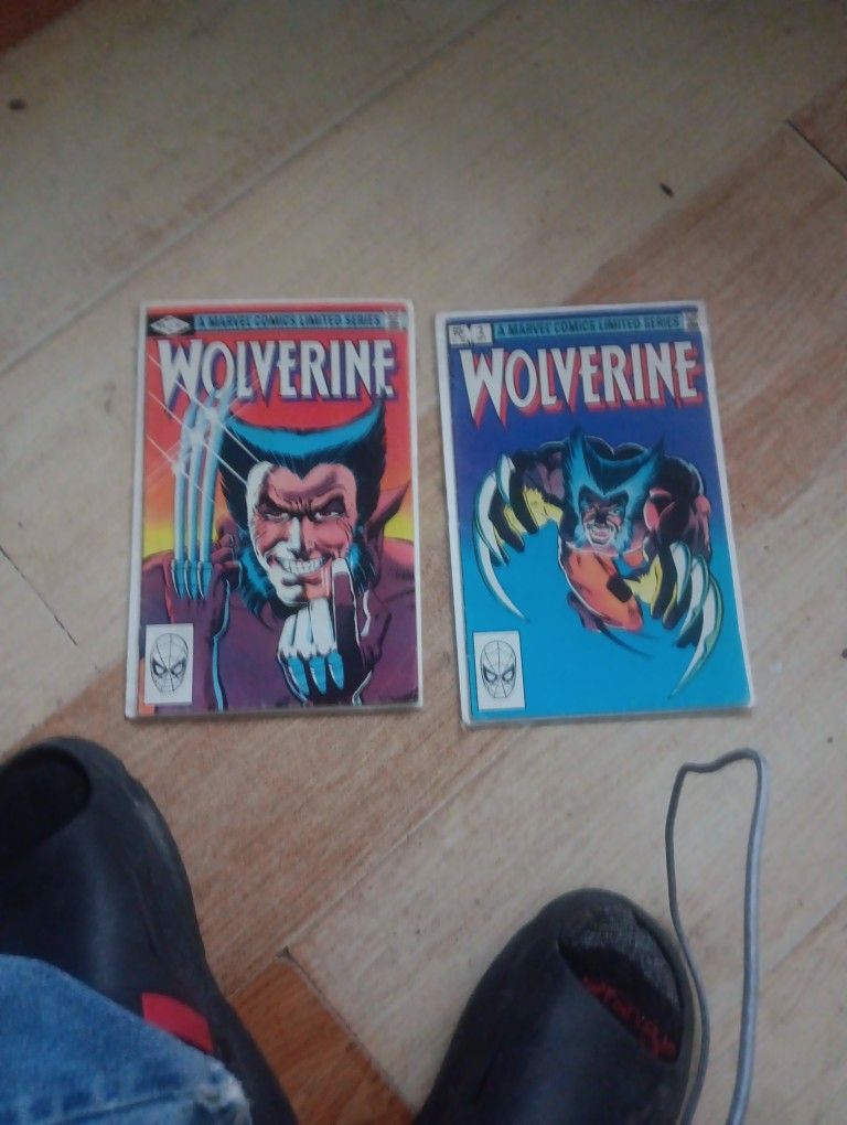 Marvel Comics First Wolverine Comic Book And The Second
