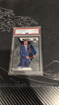 Stephen curry psa 10 mvp card