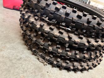 4x Used Motocross Dirt Bike Tires 80x100-21 $80