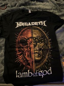 Megadeth Lamb Of God Womens Shirt S 