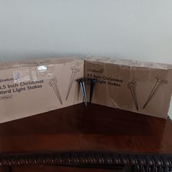 4.5 Inch Christmas Yard Light Stakes