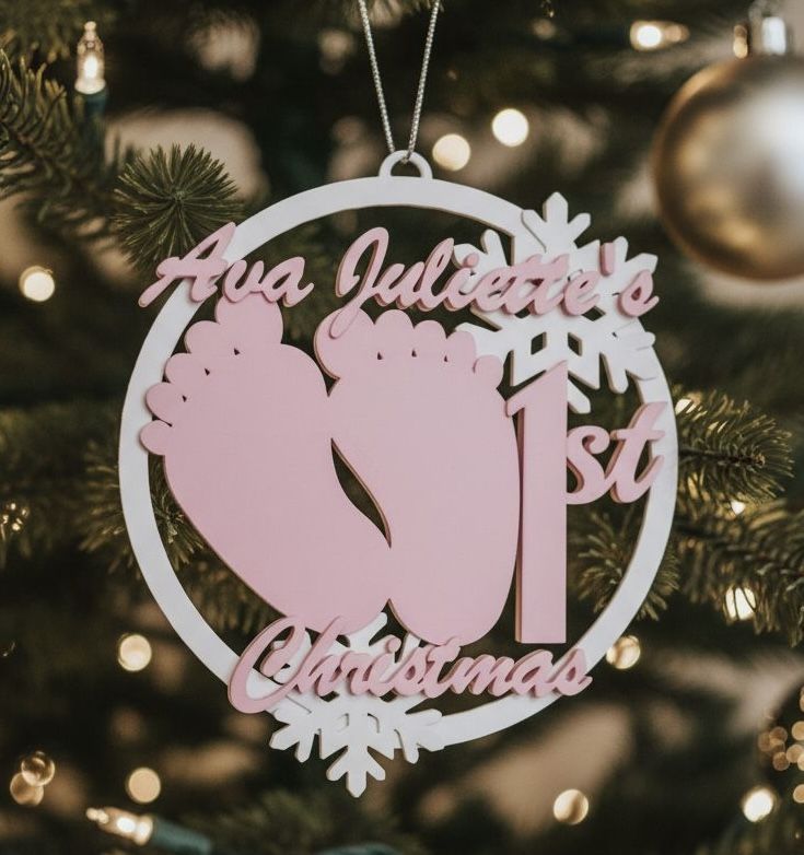 Baby’s First Christmas Ornament