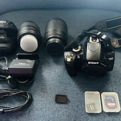 Nikon D60 Camera Bundle – Mint Condition 📸