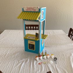Doll Corner Store / Shave Ice Stand