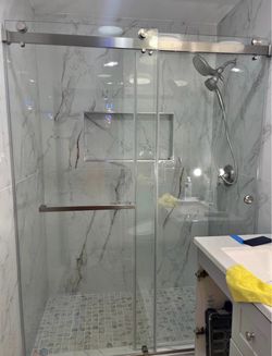 Factory Special Frameless Tempered Glass Shower Door