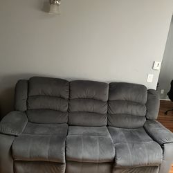 3 pc set recliner couches