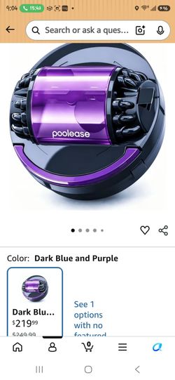 Cordless  pool vacuum