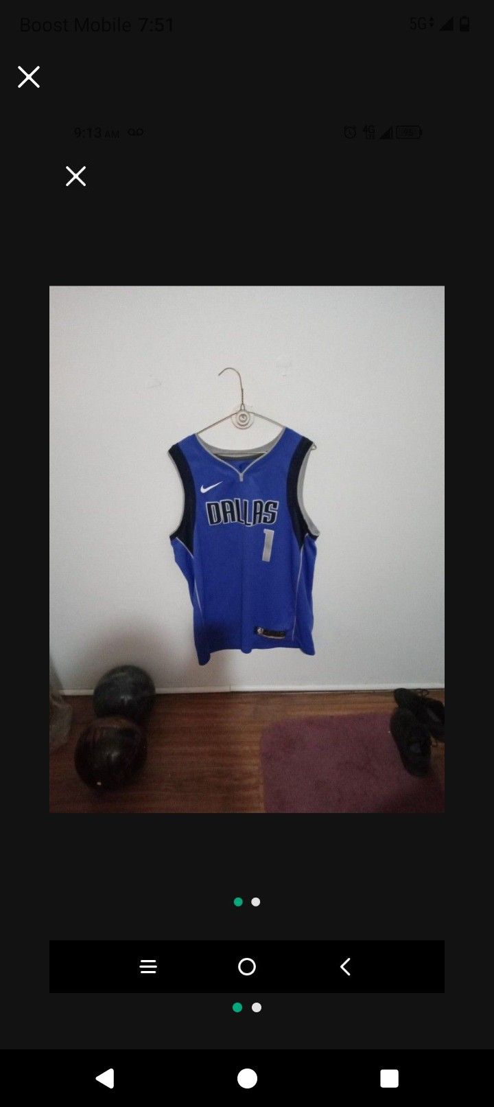 Men's Nikes NBA Dallas Mavericks Jersey