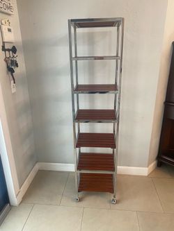 6-Tier Rolling Storage Stand