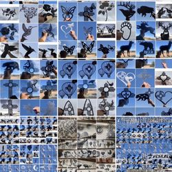 Metal Art …Whosesale To The Public    Onlt $1 Per Inch Wide 