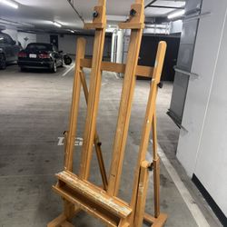 Studio H-frame wooden easel