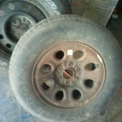 245/70/R17 On 6 Lug Chevy Rim