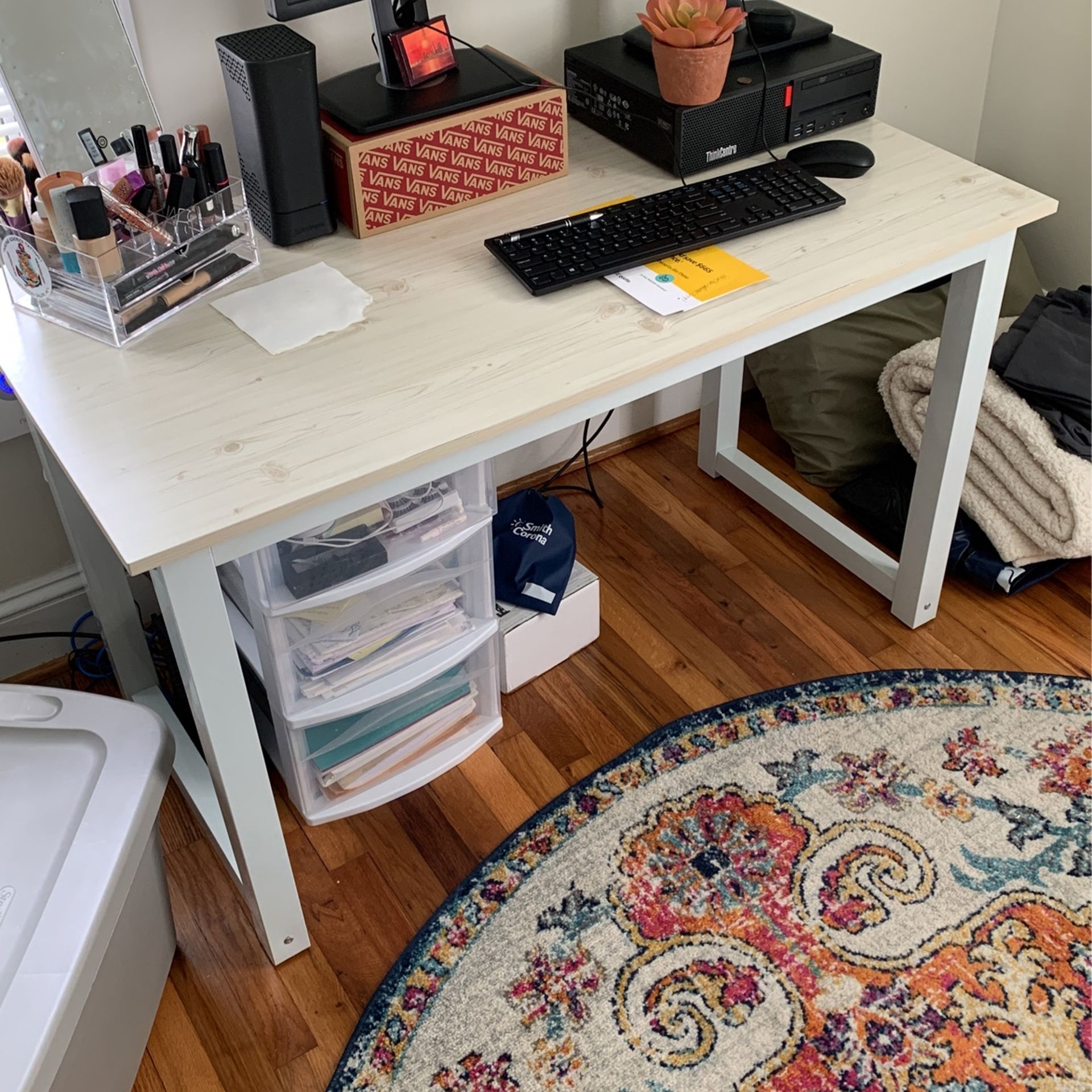 Pair Of White Desks