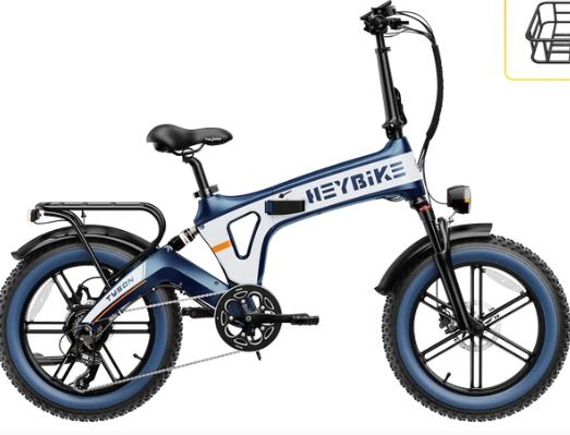 The Tyson electric bike features a uni-body design with a magnesium frame for higher quality and safety. It runs up to 55 miles with a 750W motor. Tys