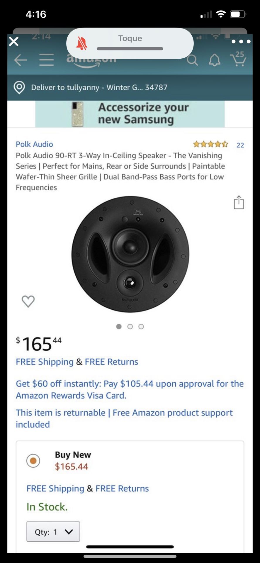 Polk audio 90rt